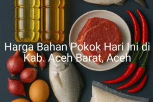 Update Harga Bahan Pokok / sembako di Kab. Aceh Barat , Hari Ini (21 Juni 2025)