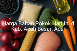 Update Harga Bahan Pokok / sembako di Kab. Aceh Besar , Hari Ini (21 Juni 2025)