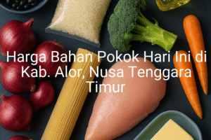 Update Harga Bahan Pokok / sembako di Kab. Alor , Hari Ini (27 Juni 2025)