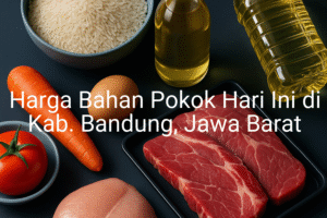 Update Harga Bahan Pokok / sembako di Kab. Bandung , Hari Ini (22 Juni 2025)