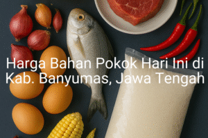 Update Harga Bahan Pokok / sembako di Kab. Banyumas , Hari Ini (23 Juni 2025)