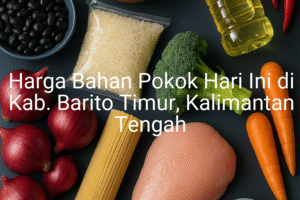 Update Harga Bahan Pokok / sembako di Kab. Barito Timur , Hari Ini (24 Juni 2025)
