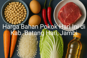 Update Harga Bahan Pokok / sembako di Kab. Batang Hari , Hari Ini (22 Juni 2025)
