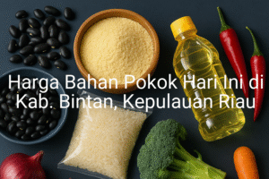 Update Harga Bahan Pokok / sembako di Kab. Bintan , Hari Ini (25 Juni 2025)