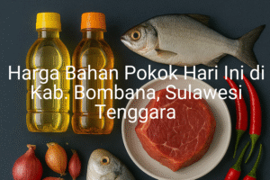 Update Harga Bahan Pokok / sembako di Kab. Bombana , Hari Ini (29 Juni 2025)