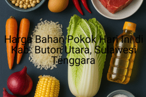 Update Harga Bahan Pokok / sembako di Kab. Buton Utara , Hari Ini (29 Juni 2025)