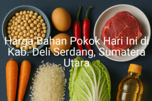 Update Harga Bahan Pokok / sembako di Kab. Deli Serdang , Hari Ini (21 Juni 2025)