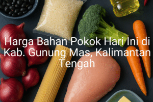Update Harga Bahan Pokok / sembako di Kab. Gunung Mas , Hari Ini (24 Juni 2025)