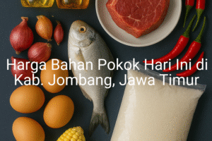 Update Harga Bahan Pokok / sembako di Kab. Jombang , Hari Ini (23 Juni 2025)