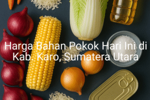 Update Harga Bahan Pokok / sembako di Kab. Karo , Hari Ini (21 Juni 2025)