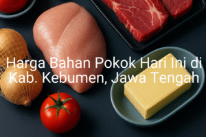 Update Harga Bahan Pokok / sembako di Kab. Kebumen , Hari Ini (23 Juni 2025)