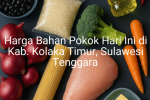 Update Harga Bahan Pokok / sembako di Kab. Kolaka Timur , Hari Ini (29 Juni 2025)