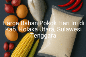 Update Harga Bahan Pokok / sembako di Kab. Kolaka Utara , Hari Ini (29 Juni 2025)
