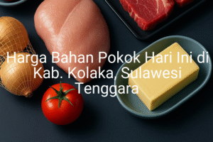 Update Harga Bahan Pokok / sembako di Kab. Kolaka , Hari Ini (29 Juni 2025)