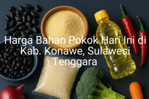 Update Harga Bahan Pokok / sembako di Kab. Konawe , Hari Ini (29 Juni 2025)