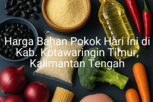 Update Harga Bahan Pokok / sembako di Kab. Kotawaringin Timur , Hari Ini (25 Juni 2025)