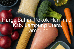 Update Harga Bahan Pokok / sembako di Kab. Lampung Utara , Hari Ini (25 Juni 2025)