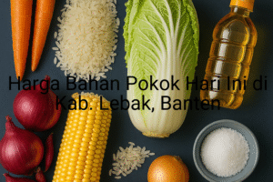 Update Harga Bahan Pokok / sembako di Kab. Lebak , Hari Ini (21 Juni 2025)