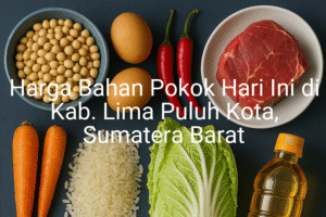 Update Harga Bahan Pokok / sembako di Kab. Lima Puluh Kota , Hari Ini (21 Juni 2025)
