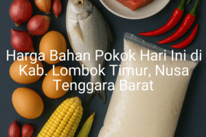 Update Harga Bahan Pokok / sembako di Kab. Lombok Timur , Hari Ini (27 Juni 2025)