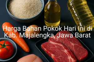 Update Harga Bahan Pokok / sembako di Kab. Majalengka , Hari Ini (22 Juni 2025)