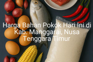 Update Harga Bahan Pokok / sembako di Kab. Manggarai , Hari Ini (27 Juni 2025)