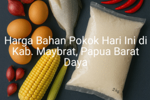 Update Harga Bahan Pokok / sembako di Kab. Maybrat , Hari Ini (28 Juni 2025)