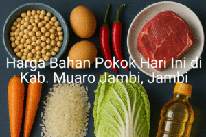 Update Harga Bahan Pokok / sembako di Kab. Muaro Jambi , Hari Ini (13 Juli 2025)