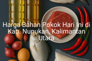 Update Harga Bahan Pokok / sembako di Kab. Nunukan , Hari Ini (25 Juni 2025)