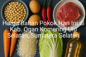 Update Harga Bahan Pokok / sembako di Kab. Ogan Komering Ulu Selatan , Hari Ini (21 Juni 2025)