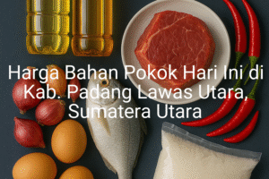 Update Harga Bahan Pokok / sembako di Kab. Padang Lawas Utara , Hari Ini (21 Juni 2025)