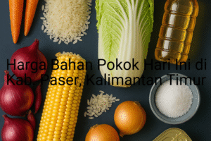 Update Harga Bahan Pokok / sembako di Kab. Paser , Hari Ini (25 Juni 2025)