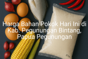 Update Harga Bahan Pokok / sembako di Kab. Pegunungan Bintang , Hari Ini (28 Juni 2025)
