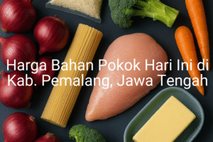 Update Harga Bahan Pokok / sembako di Kab. Pemalang , Hari Ini (23 Juni 2025)