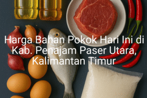 Update Harga Bahan Pokok / sembako di Kab. Penajam Paser Utara , Hari Ini (25 Juni 2025)