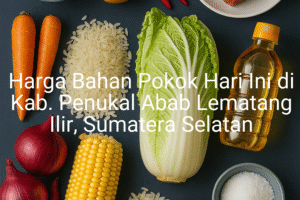 Update Harga Bahan Pokok / sembako di Kab. Penukal Abab Lematang Ilir , Hari Ini (21 Juni 2025)