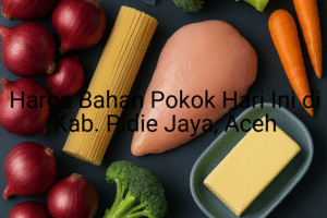 Update Harga Bahan Pokok / sembako di Kab. Pidie Jaya , Hari Ini (21 Juni 2025)
