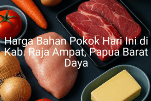 Update Harga Bahan Pokok / sembako di Kab. Raja Ampat , Hari Ini (28 Juni 2025)