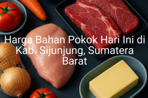 Update Harga Bahan Pokok / sembako di Kab. Sijunjung , Hari Ini (21 Juni 2025)