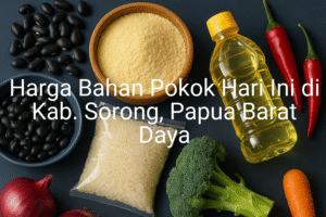 Update Harga Bahan Pokok / sembako di Kab. Sorong , Hari Ini (28 Juni 2025)