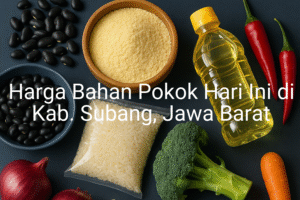 Update Harga Bahan Pokok / sembako di Kab. Subang , Hari Ini (22 Juni 2025)