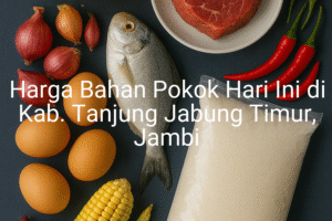 Update Harga Bahan Pokok / sembako di Kab. Tanjung Jabung Timur , Hari Ini (13 Juli 2025)