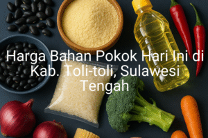 Update Harga Bahan Pokok / sembako di Kab. Toli-toli , Hari Ini (29 Juni 2025)