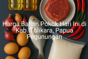 Update Harga Bahan Pokok / sembako di Kab. Tolikara , Hari Ini (28 Juni 2025)