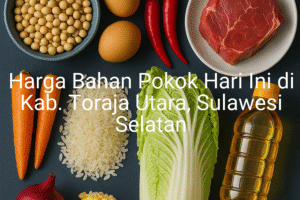 Update Harga Bahan Pokok / sembako di Kab. Toraja Utara , Hari Ini (29 Juni 2025)