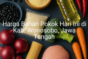 Update Harga Bahan Pokok / sembako di Kab. Wonosobo , Hari Ini (23 Juni 2025)