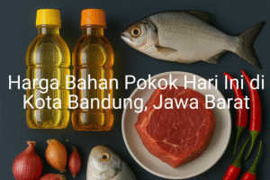 Update Harga Bahan Pokok / sembako di Kota Bandung , Hari Ini (23 Juni 2025)