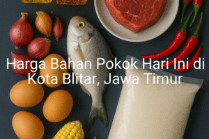 Update Harga Bahan Pokok / sembako di Kota Blitar , Hari Ini (24 Juni 2025)