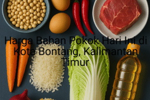 Update Harga Bahan Pokok / sembako di Kota Bontang , Hari Ini (25 Juni 2025)