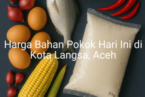 Update Harga Bahan Pokok / sembako di Kota Langsa , Hari Ini (21 Juni 2025)